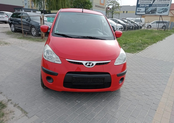Hyundai i10 cena 11900 przebieg: 130000, rok produkcji 2010 z Łomża małe 211
